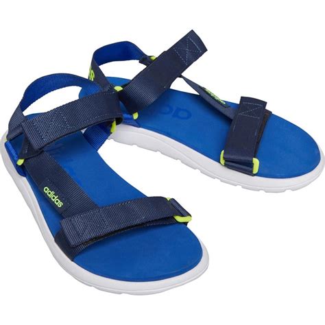 adidas dames slippers blauw|Adidas sandalen.